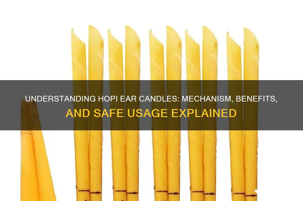 how do hopi candles work