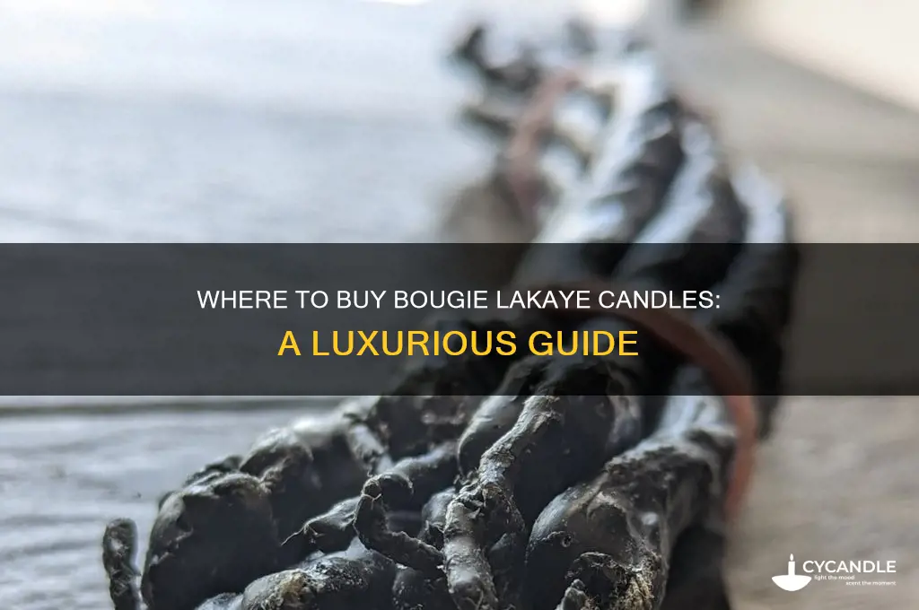 how do i buy bougie lakaye candles