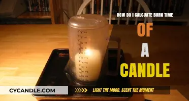 Mastering Candle Burn Time Calculation: A Simple Step-by-Step Guide