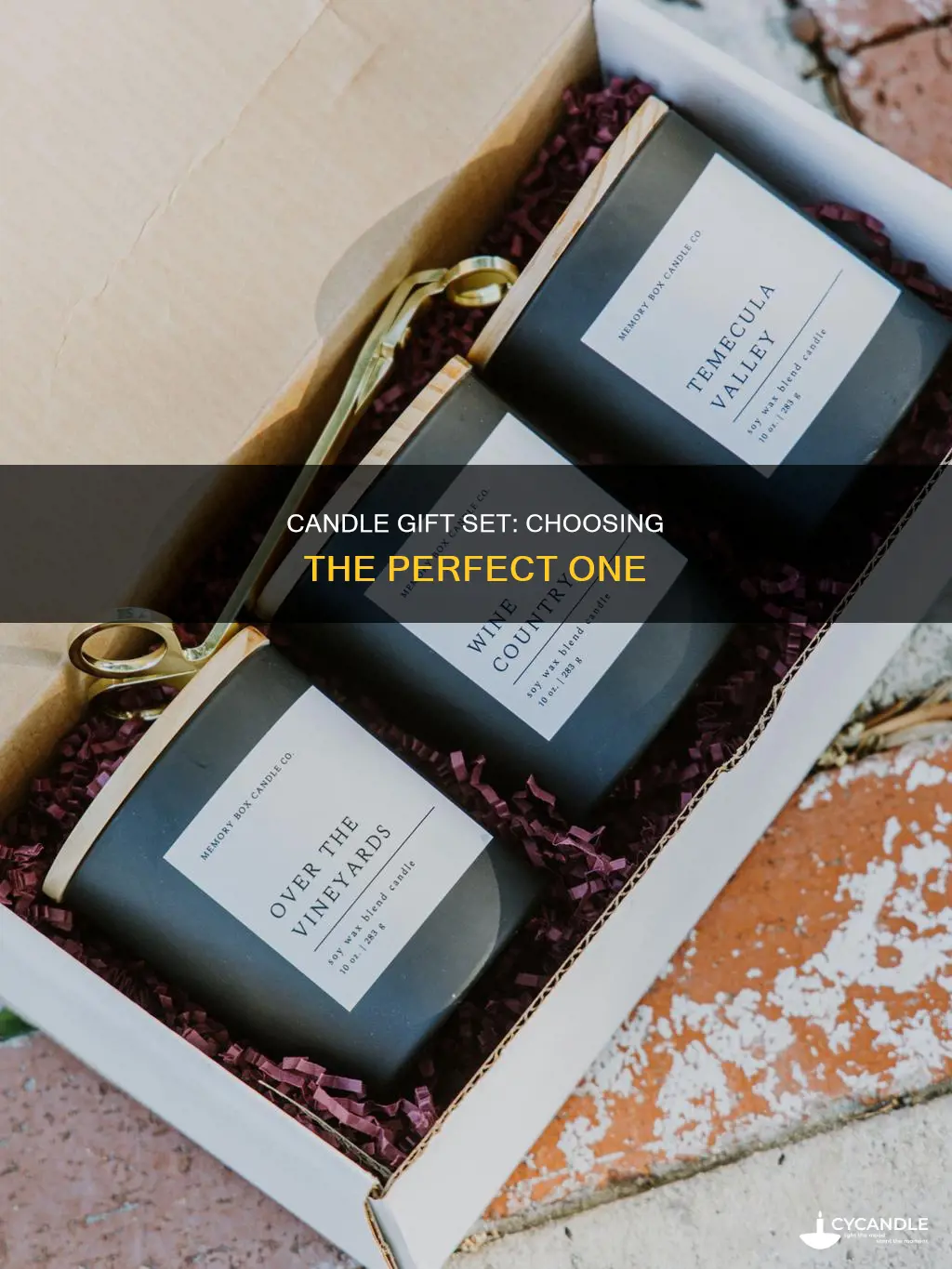 how do i choose the perfect candle gift set