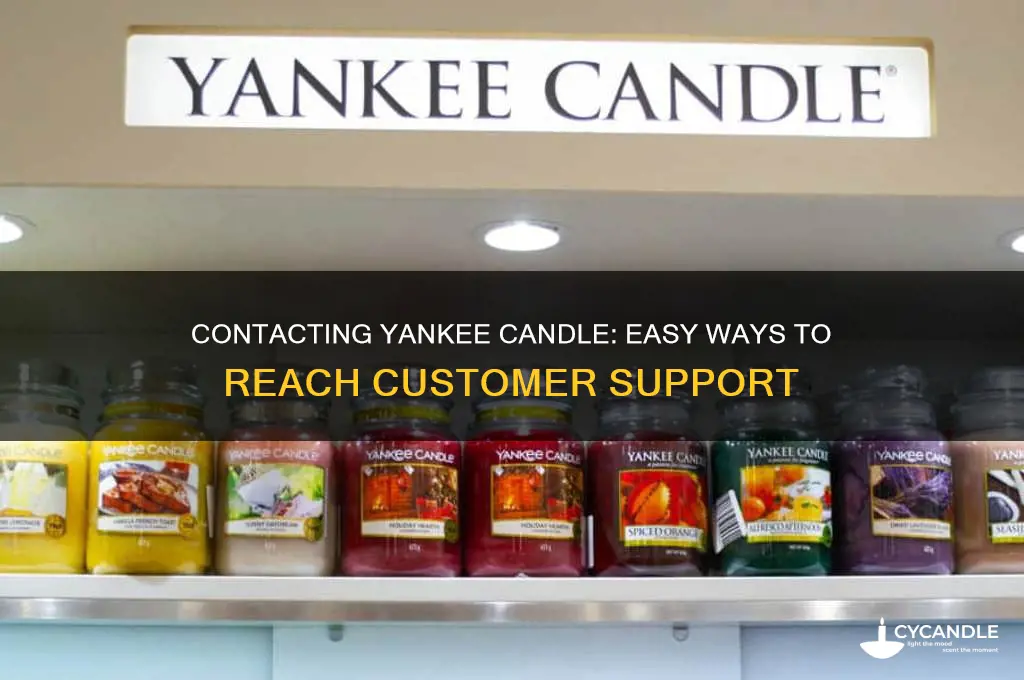 how do i contact yankee candle