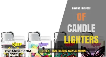 Safe Disposal of Candle Lighters: A Guide