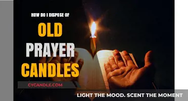 Dispose of Old Prayer Candles Safely and Respectfully