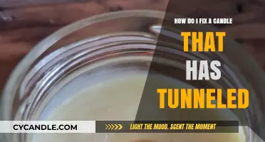 Repairing Tunneling Candles: A Quick and Easy Guide
