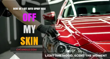 Effective Ways to Remove Auto Spray Wax from Your Skin