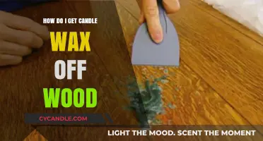 Easy Methods to Remove Candle Wax from Wood Surfaces