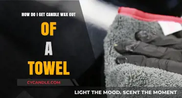 Effective Methods to Remove Candle Wax from Towels Easily