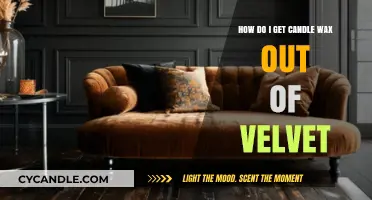 Effective Methods to Remove Candle Wax from Velvet Fabric