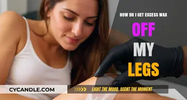 Smooth Legs, No Fuss: Removing Excess Wax Easily