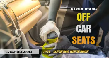 Effective Methods to Remove Floor Wax from Car Seats
