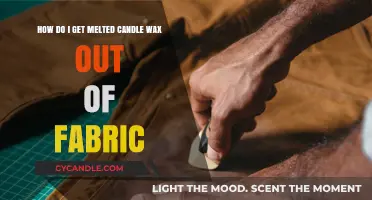 Effective Ways to Remove Melted Candle Wax from Fabric Easily