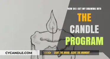 Steps to Submit Your Drawing for the Candle Program