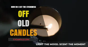 Removing Sticky Residue from Old Candles: Simple Cleaning Tips and Tricks