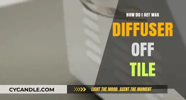 Effortless Wax Diffuser Removal from Tiles: A Step-by-Step Guide