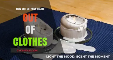 Effective Methods to Remove Wax Stains from Clothing