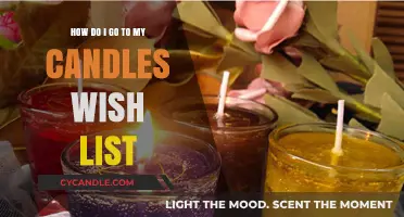Finding Your Wish List: A Candle Lover's Guide