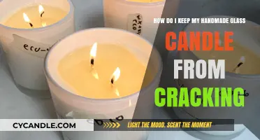 Preventing Cracks: Caring for Your Handmade Glass Candle