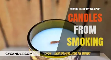 Preventing Smoke: Tips for Clean-Burning Wax Play Candles