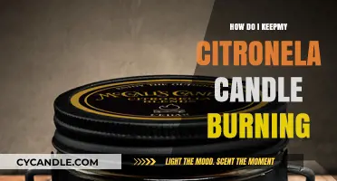 Tips to Keep Your Citronella Candle Burning Longer and Stronger