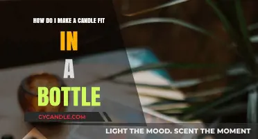 Crafting Bottle Candles: A Step-by-Step Guide to Perfect Fit