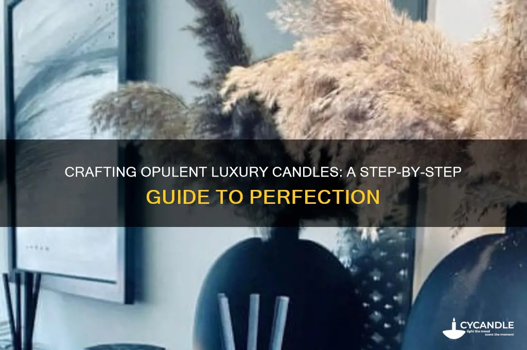 how do i make a luxury candle