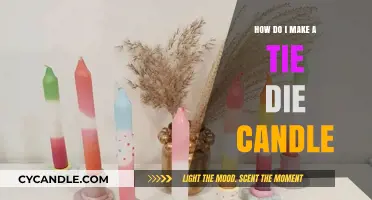 Create Vibrant Tie-Dye Candles: A Step-by-Step DIY Guide