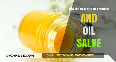 Crafting Healing Beeswax Propolis Oil Salve: A Simple DIY Guide
