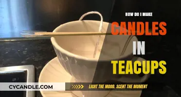 Crafting Teacup Candles: A Step-by-Step DIY Guide for Beginners