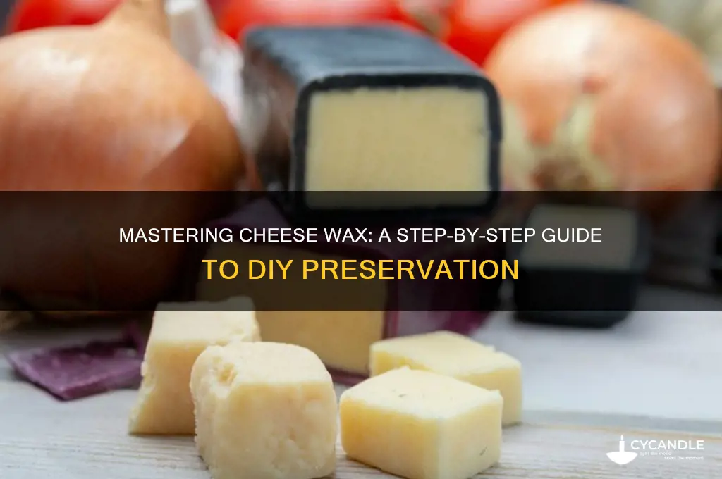 how do i make cheese wax