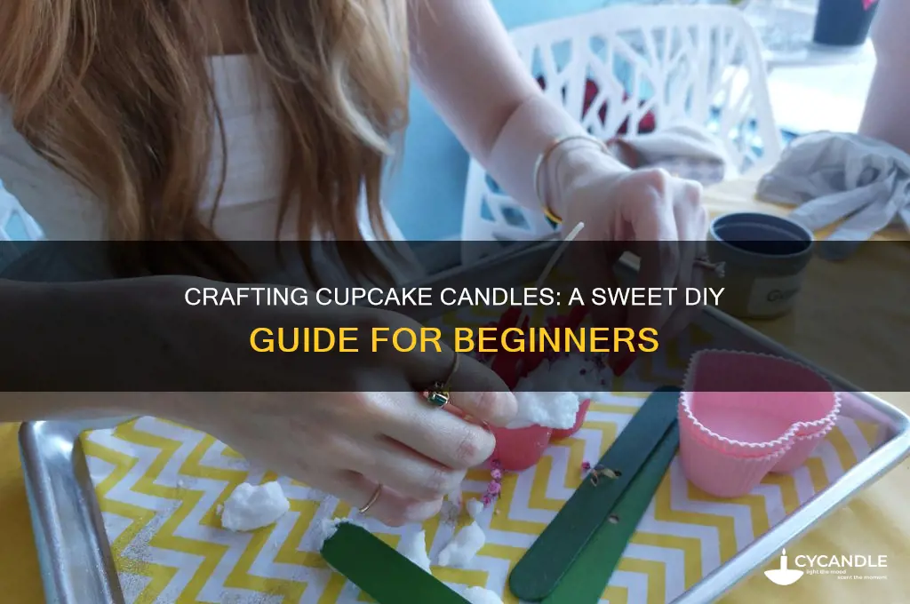 how do i make cupcake candles