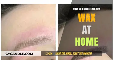 DIY Eyebrow Wax: Simple Homemade Recipe for Perfect Brows