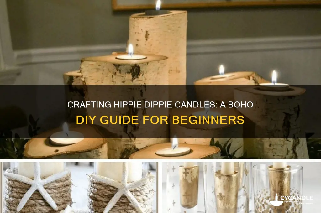 how do i make hippie dippie candles