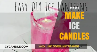 Crafting Ice Candles: A Step-by-Step Guide to Glowing Winter Decor