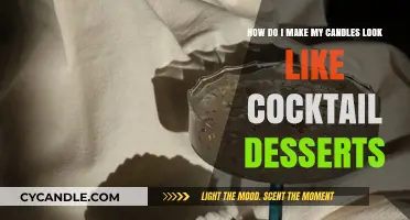 Crafting Cocktail-Inspired Candles: Dessert Designs for a Sweet Glow