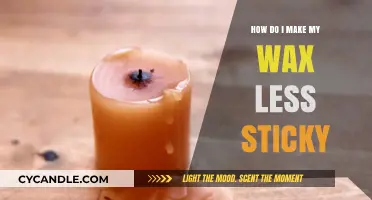 Effective Tips to Reduce Stickiness in Your Wax Products