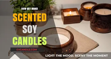 Crafting Aromatic Soy Candles: A Step-by-Step DIY Guide