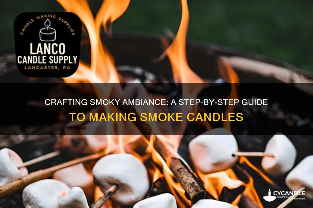 how do i make smoke candle