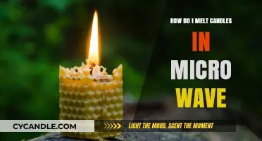 Microwaving Candles: A Quick Melt Method