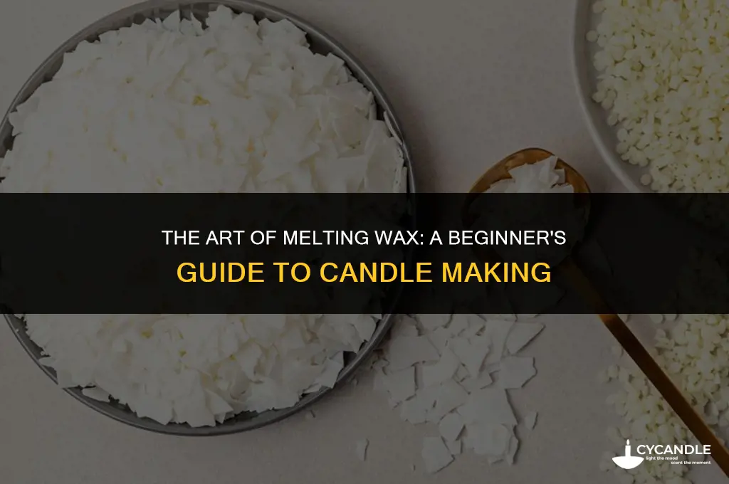 how do i melt wax