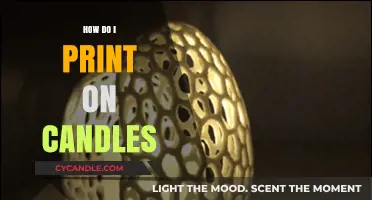 Printing on Candles: A Step-by-Step Guide