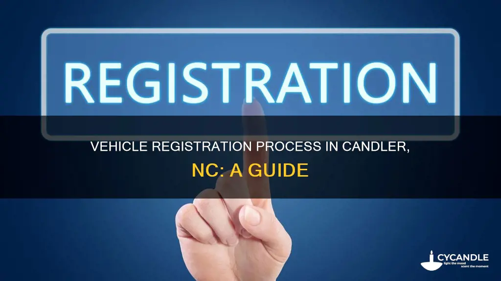 how do i reister a vehicle in candler nc