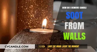 Eliminating Candle Soot Stains from Walls