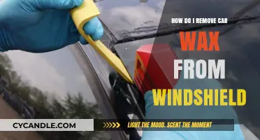 Effective Ways to Remove Car Wax from Your Windshield Easily
