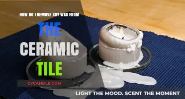 Easy Steps to Remove Soy Wax from Ceramic Tiles Effectively