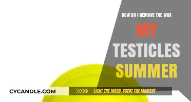 How to Safely Remove Wax from Testicles in Summer: A Guide