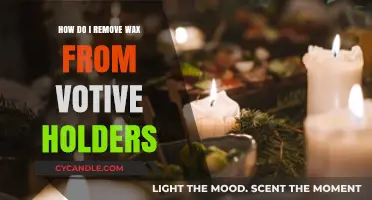 Effortless Ways to Remove Wax from Votive Holders: A Quick Guide