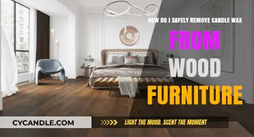 Safely Removing Candle Wax from Wood Furniture: A Step-by-Step Guide