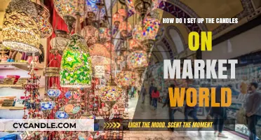Setting Up Candles: A Guide to Market World Success