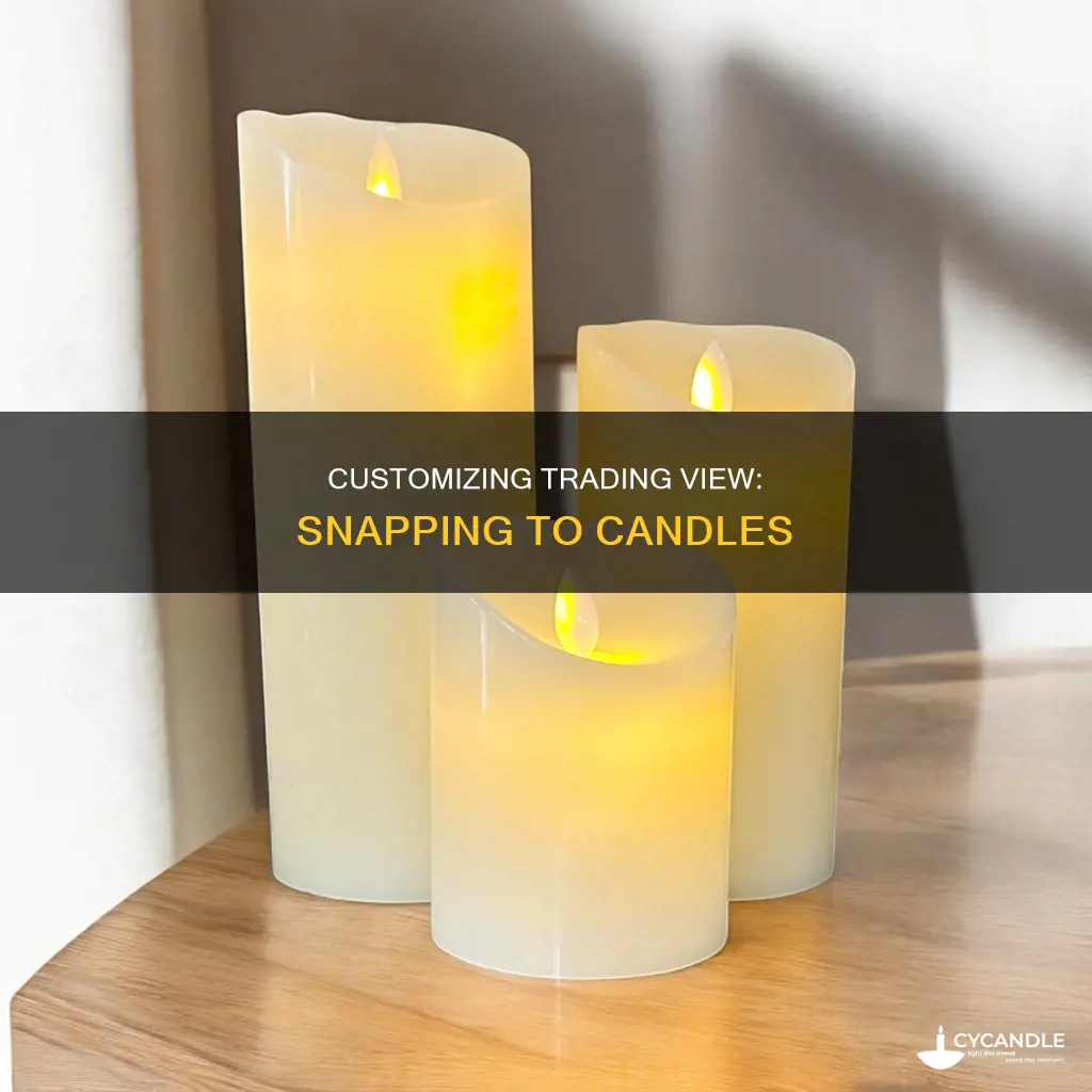 how do i snap to candles in trading view