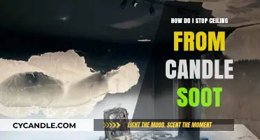 Preventing Candle Soot: Keep Your Ceiling Clean